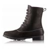Botte hiver Sorel Emelie 1964 (redwood, Black) femme