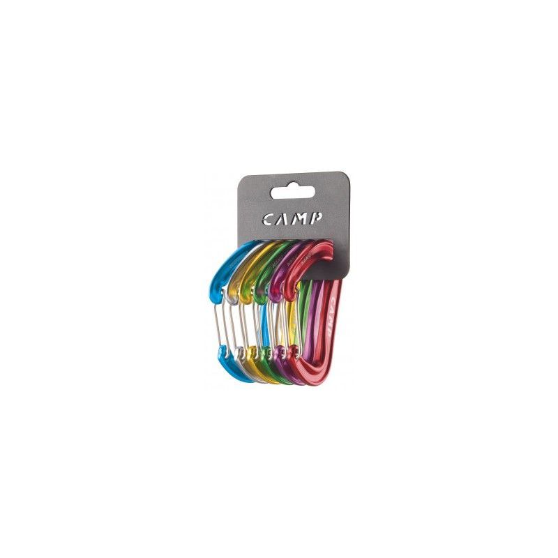 Mousquetons CAMP Rack Nano 22 (6 pcs)