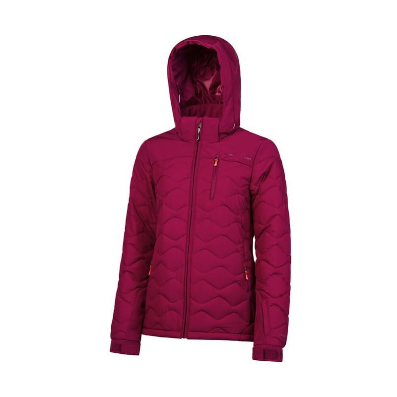 Skijakke Protest NOCTON 17 snowjacket (Beet red) kvinder