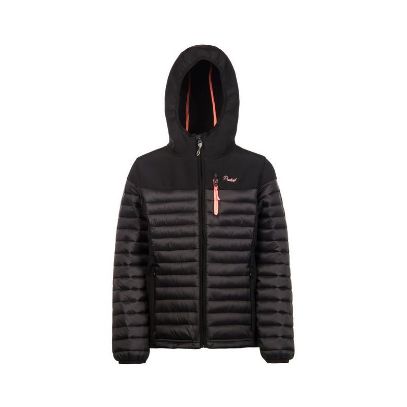 Dunjacka Protest PARINI JR ytterkläder (True black) flicka
