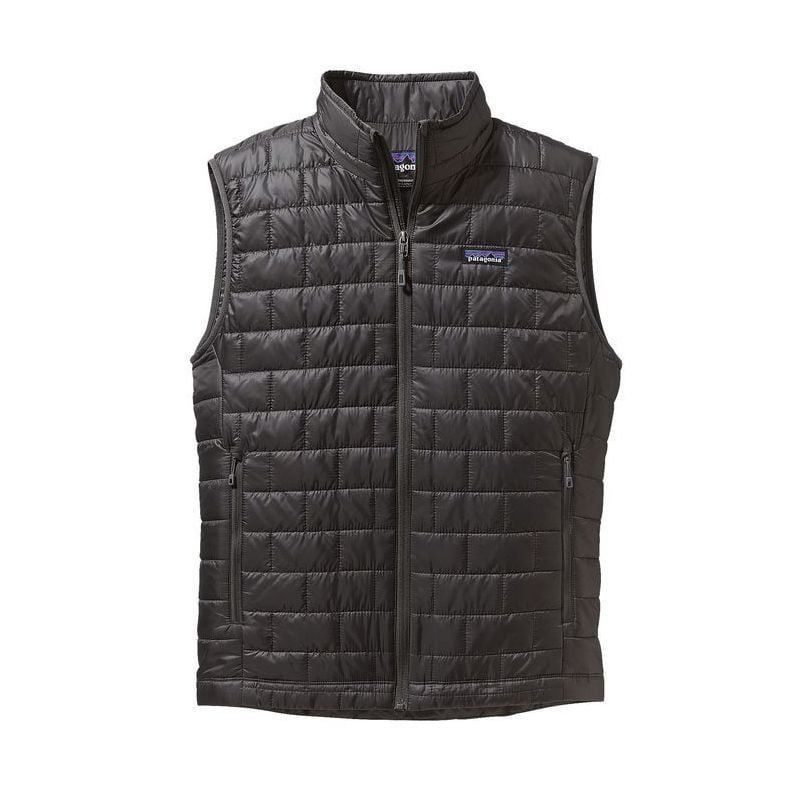 Sleeveless Patagonia Nano Puff Vest (Forge Grey) man