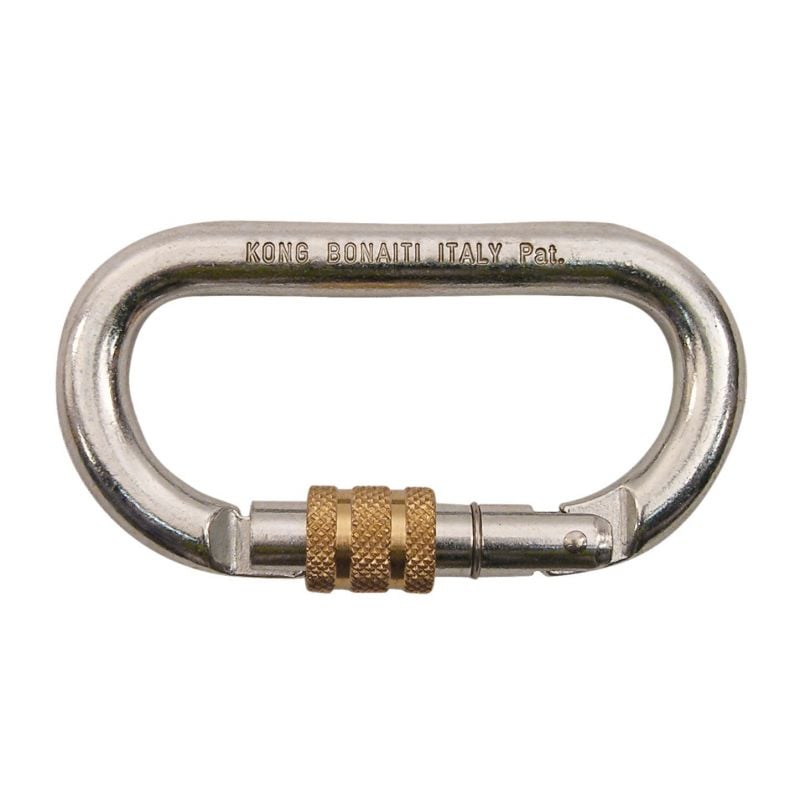  Kong ovale in acciaio lucido Kn 22 vite di blocco tasti