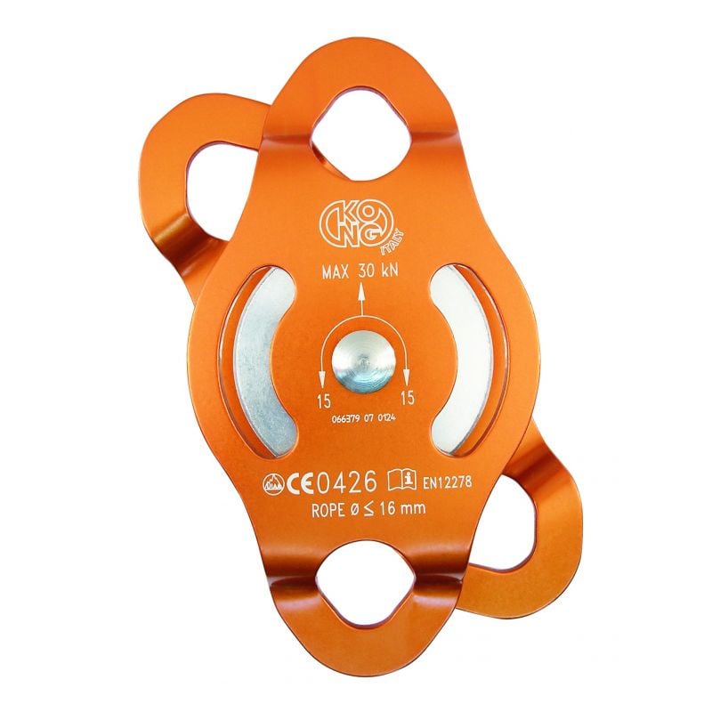 Kong Reflex anodiseret remskive (orange)
