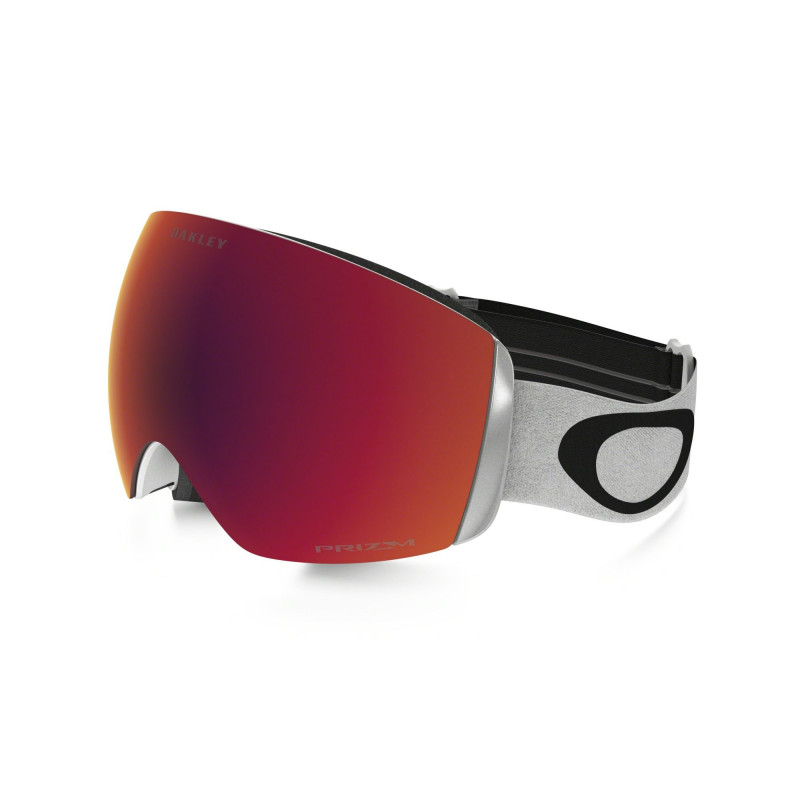 Masque de Ski FLIGHT DECK XM PRIZM Oakley (Mat hvid - Prizm fakkel iridium)