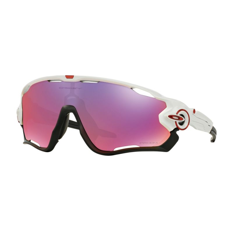 Lunettes de soleil OAKLEY JAWBREAKER (Blanc poli - Prizm Road)