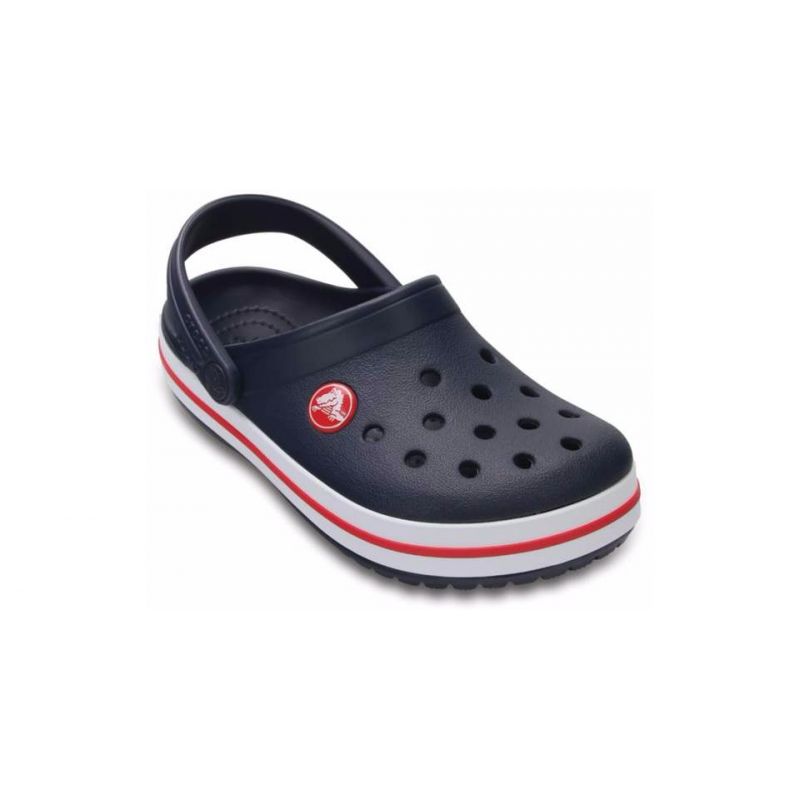 Sabots Crocs Kids' Crocband Clog (Navy/red) enfants