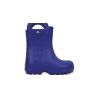 Crocs Kids Boots Rain Handle Boot (Cerulean Blue)