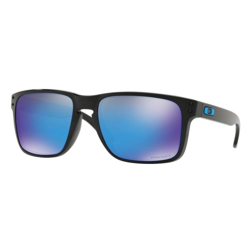 Lunettes de soleil OAKLEY HOLBROOK XL (Noir poli - Prizm Saphir)
