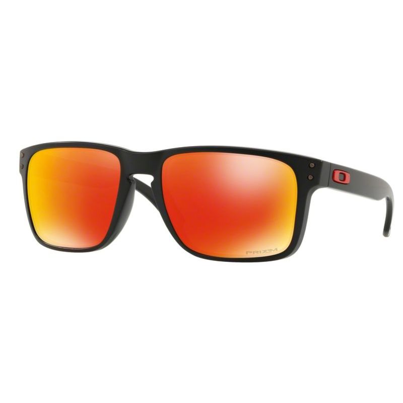 Sonnenbrille Oakley Holbrook XL (Matte black - Prizm ruby)