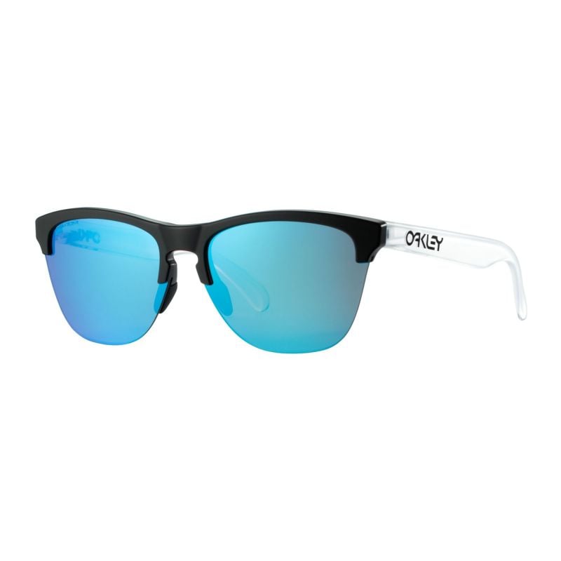 Oakley Frogskins Lite Sunglasses (Matte black - Prizm sapphire)