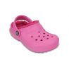 Crocs Kids’ Classic Fuzz Lined Clog (Navy/cerulean Blue) enfants