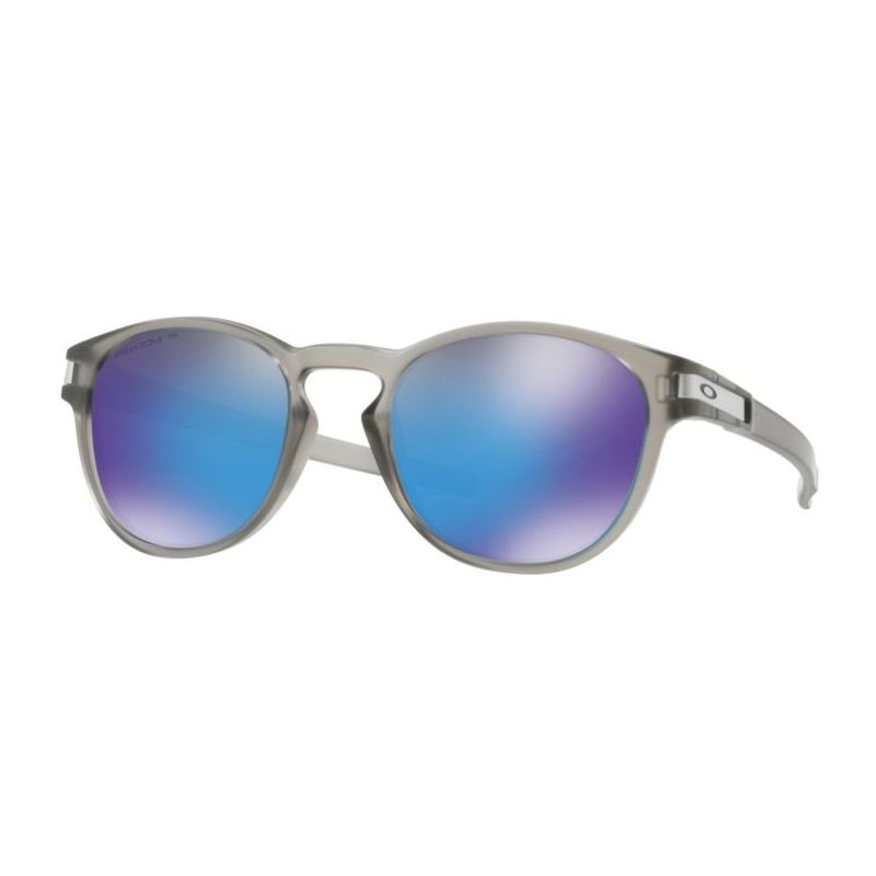 Solbriller Oakley LATCH (Matt grå/Prizm safir polarisert) Kat. 3