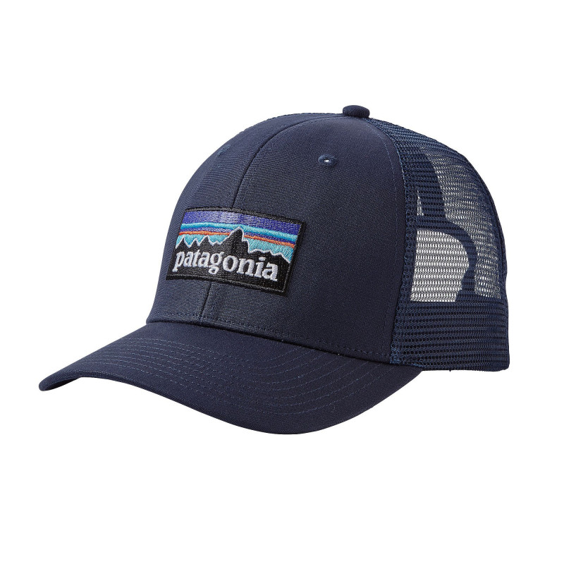 P-6 Logo Trucker Hat Patagonia (laivastonsininen W / laivastonsininen)