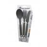 Kit Couverts Camp Polypropylene / Camp Cutlery Set - 3pc