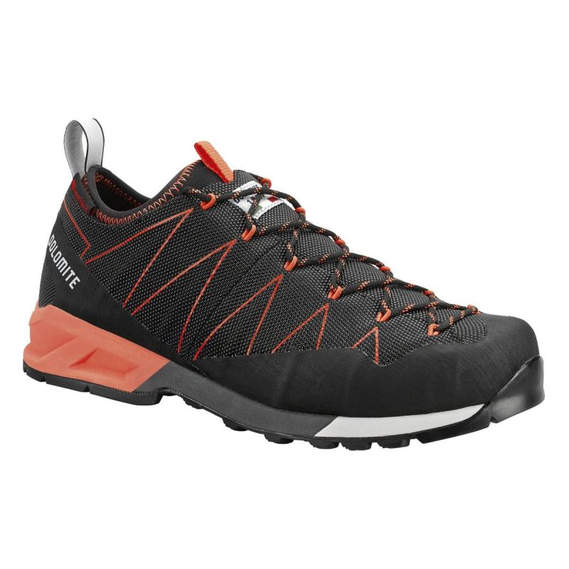 Wanderschuhe Dolomite Crodarossa (Black/fluo red)
