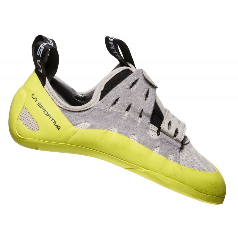 Scarpe da arrampicata La Sportiva GeckoGym (Grigio/Verde Mela) Donna