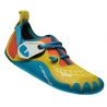 Chausson Klettern GeckoGym Frau (Grau / Grün Apfel) La Sportiva