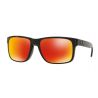 Lunettes de soleil OAKLEY HOLBROOK (Noir poli - Prizm Rubis Polarized)