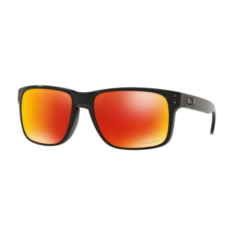 Lunettes de soleil OAKLEY HOLBROOK (Noir poli - Prizm Rubis Polarized)
