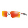 Occhiali da sole Oakley FLAK 2.0 XL (bianco lucido - rubino Prizm)