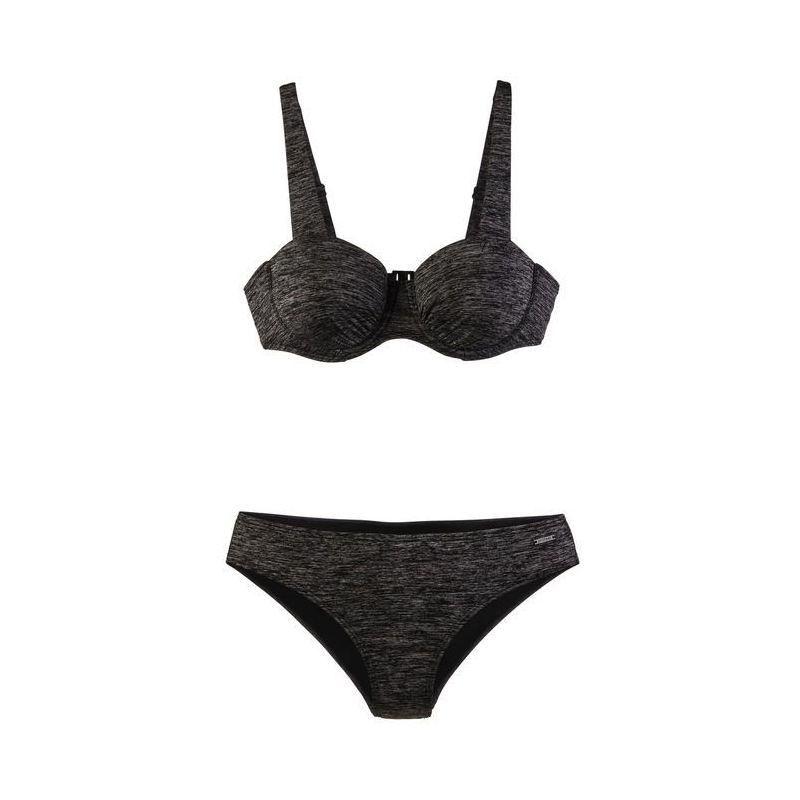 Protest Bikini Issay BCUP 18 Mujer (Negro verdadero)