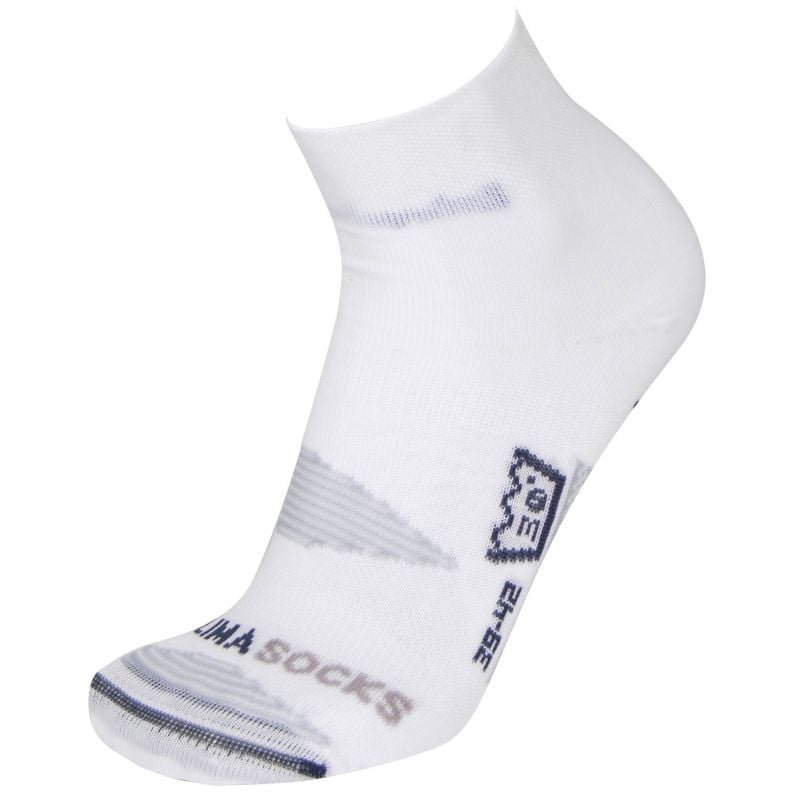 Calcetín de running Bi Climasocks maratón Rywan blanco