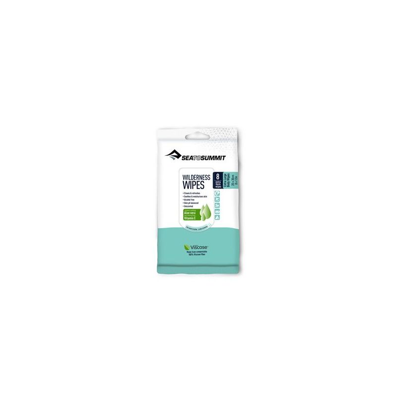 Sea to Summit Wipes 20 cm X 30 cm (eske med 8)