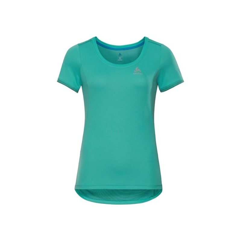 Maglietta Odlo Kumano F-dry Light (Pool Green) donna