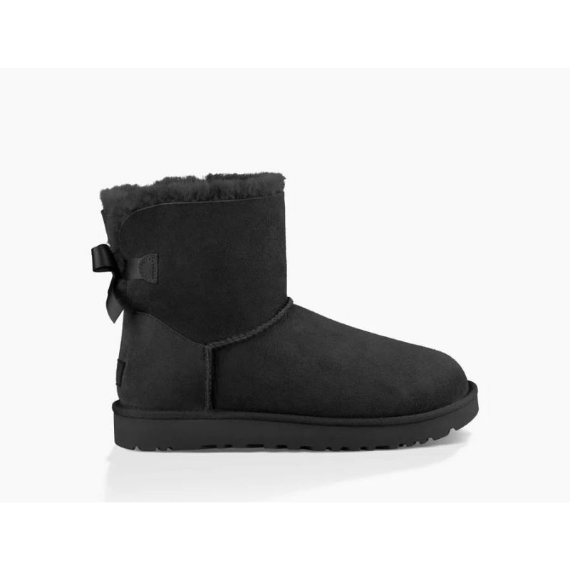 Mini Bayley Bow II vinterstøvler til kvinder UGG (Sort)