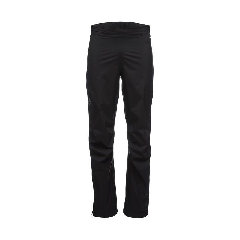 Pantalon pluie STORMLINE STRETCH FULL ZIP Black Diamond (musta)