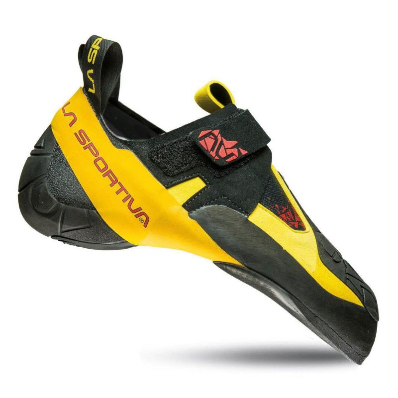 Kletterschuhe La Sportiva Skwama (Black/Yellow) Mann/Fra