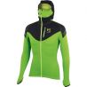 Jacke Karpos K-performance Fleece Apple Green/dark Grey