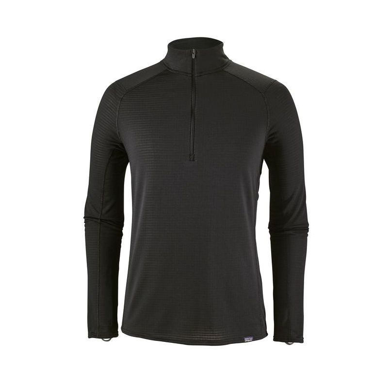 Første lag til mænd Patagonia M's Cap Tw Zip Neck (sort)