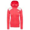 W Impendor Grid Jkt Atomic Pink - The North Face