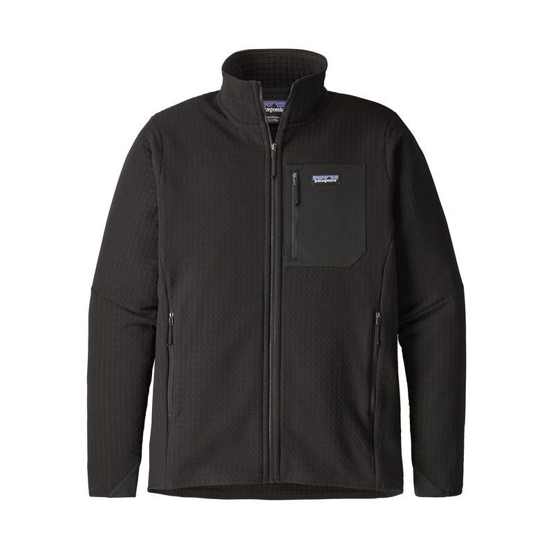 Heren Patagonia R2 Techface fleecejack (zwart)