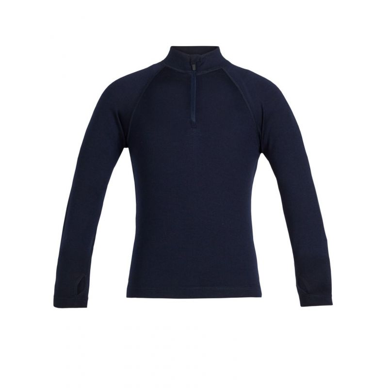 Couche de base Barn 260 Tech Ls Half Zip Icebreaker (Midnight Navy)