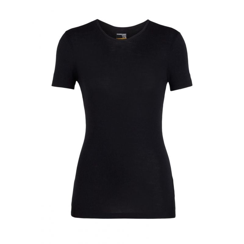 T-shirt Wmns 175 Everyday Ss Crewe Icebreaker (noir) femme