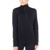 Base per donna Wmns 260 Tech Ls Half Zip Icebreaker (nero)