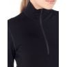 Base per donna Wmns 260 Tech Ls Half Zip Icebreaker (nero)