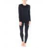 Haut Wmns 200 Oasis Ls Crewe Icebreaker femme (opal)