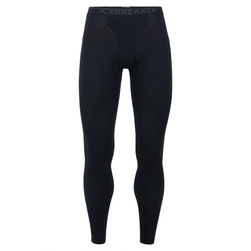 Leggings Herre 200 Oasis Leggings W Fly Icebreaker (Svart / Monsun)