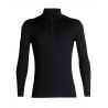 Top Mens 200 Oasis Ls Icebreaker Half Zip (Prussian Blue)