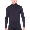 Haut Mens 200 Oasis Ls Half Zip Icebreaker (prussian Blue)