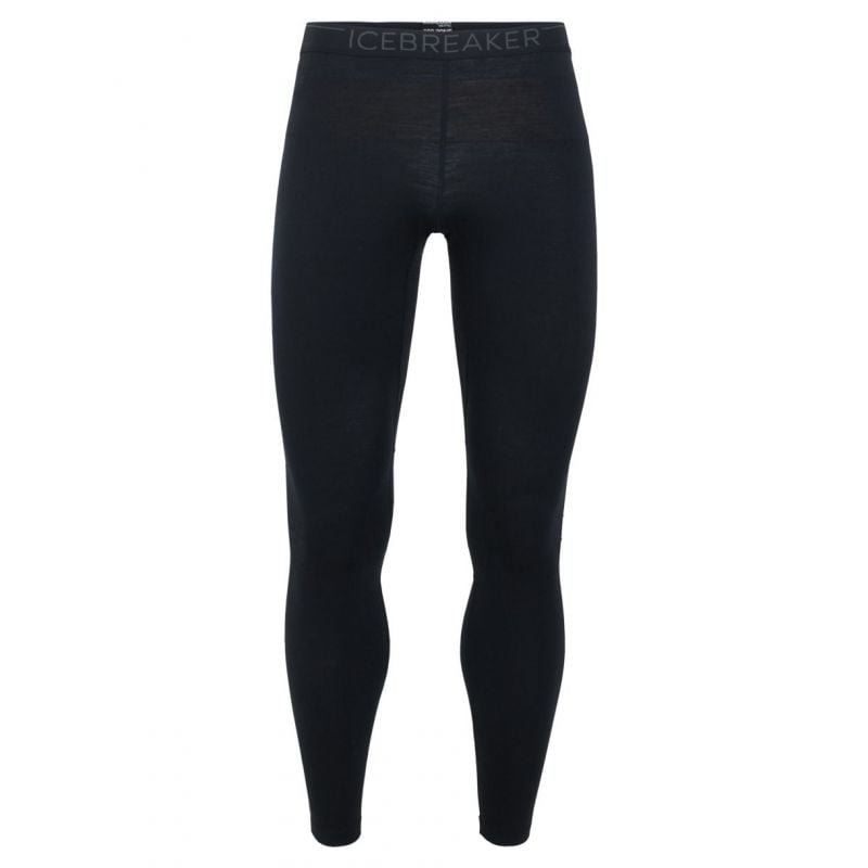Base Layer Mens 200 Zone Leggings Icebreaker (Sort/Mineral)