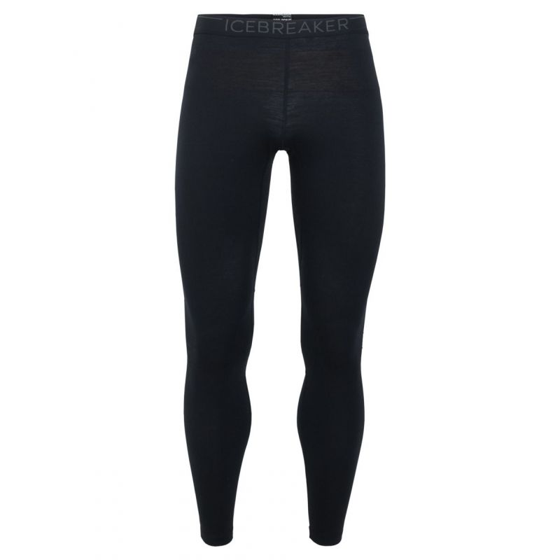 Leggings Base Layer Mens 200 Zone Icebreaker (Negro/Mineral)