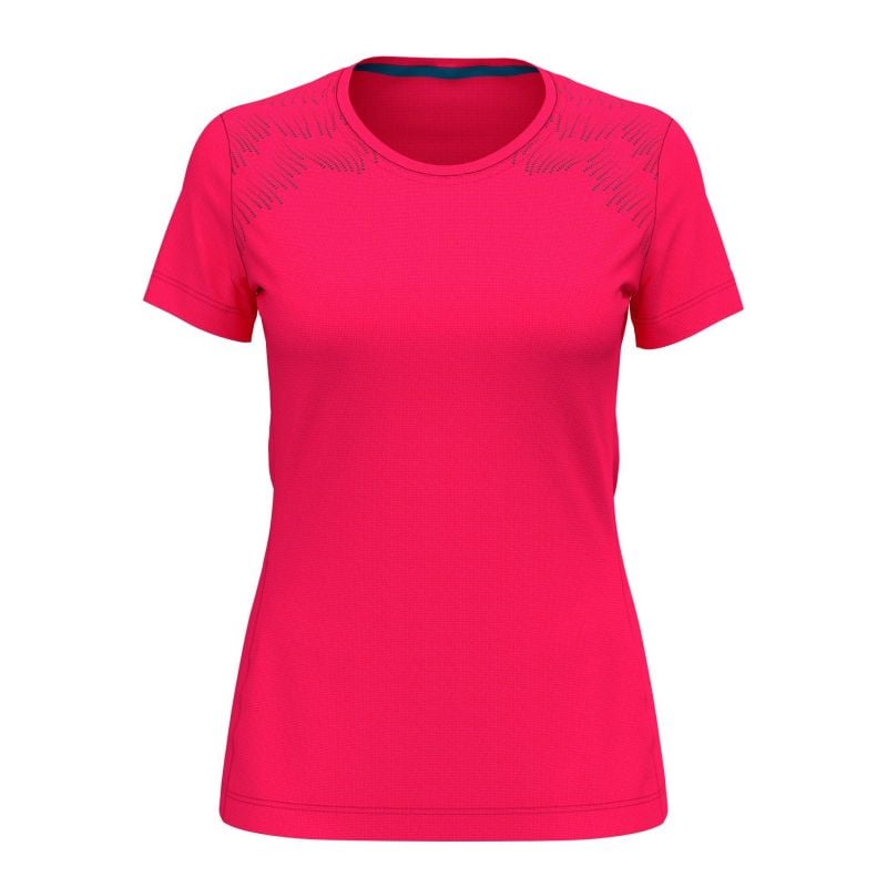 T-shirt Odlo Lichte Print (diva Roze - Geplaatste Print) vrouw
