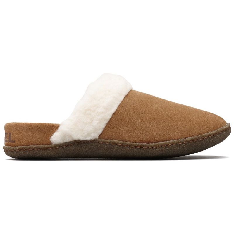 Chaussons Sorel Nakiska Slide II (camel Brown, Natural) femme