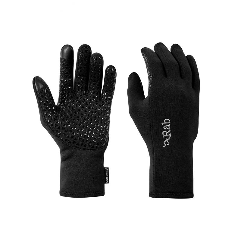 Gants Rab Power Stretch Contact Grip Handske (Svart)