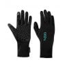 Rab Power Stretch Guanti Contact Grip Glove Wmns (Nero) Donna