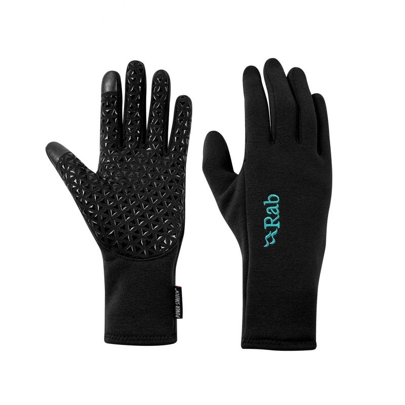 Gants Rab Power Stretch Contact Grip Glove Wmns (Zwart) femme